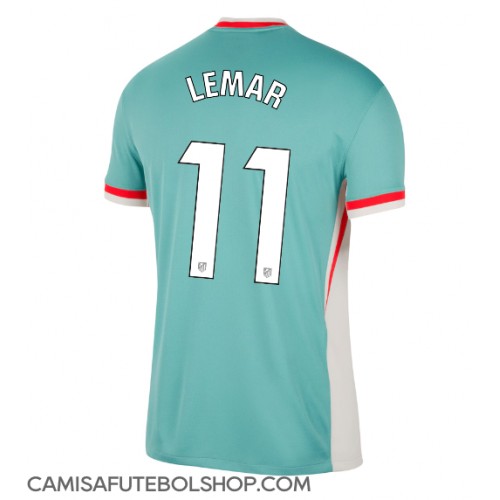 Camisa de time de futebol Atletico Madrid Thomas Lemar #11 Replicas 2º Equipamento 2024-25 Manga Curta